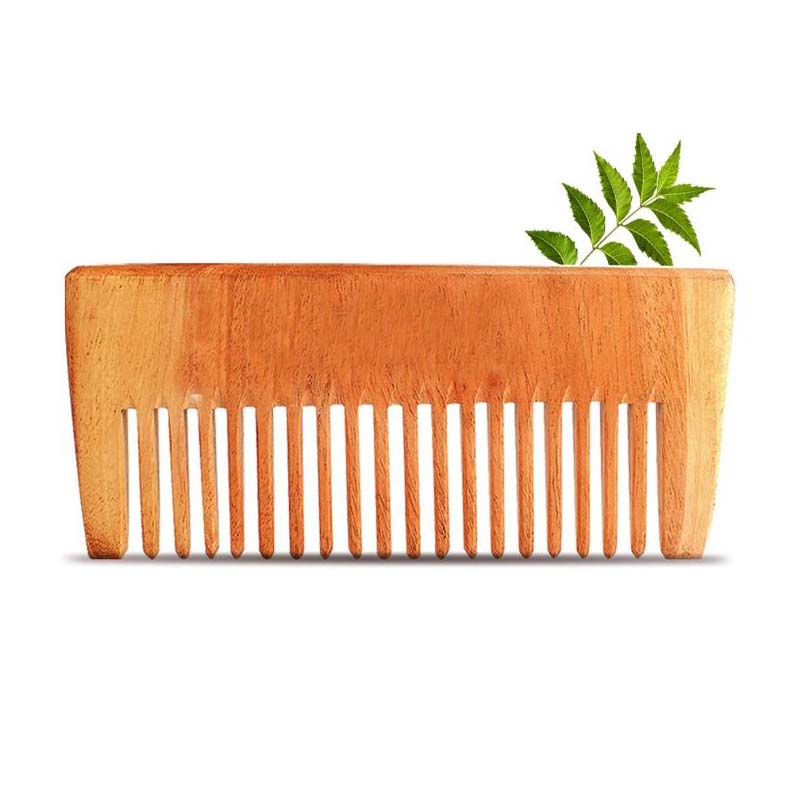 Rufiys Wooden Comb for Women & Men | Promotes Hair Growth | Neem Wood Hairfall Dandruff Control Comb | Detangle