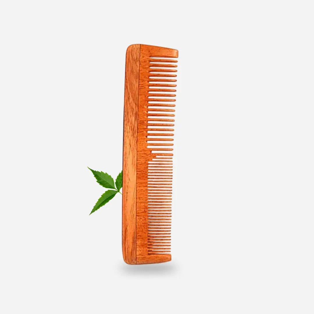Rufiys Pure Neem Wooden Comb for Women & Men