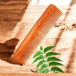 Rufiys Pure Neem Wooden Comb for Women & Men